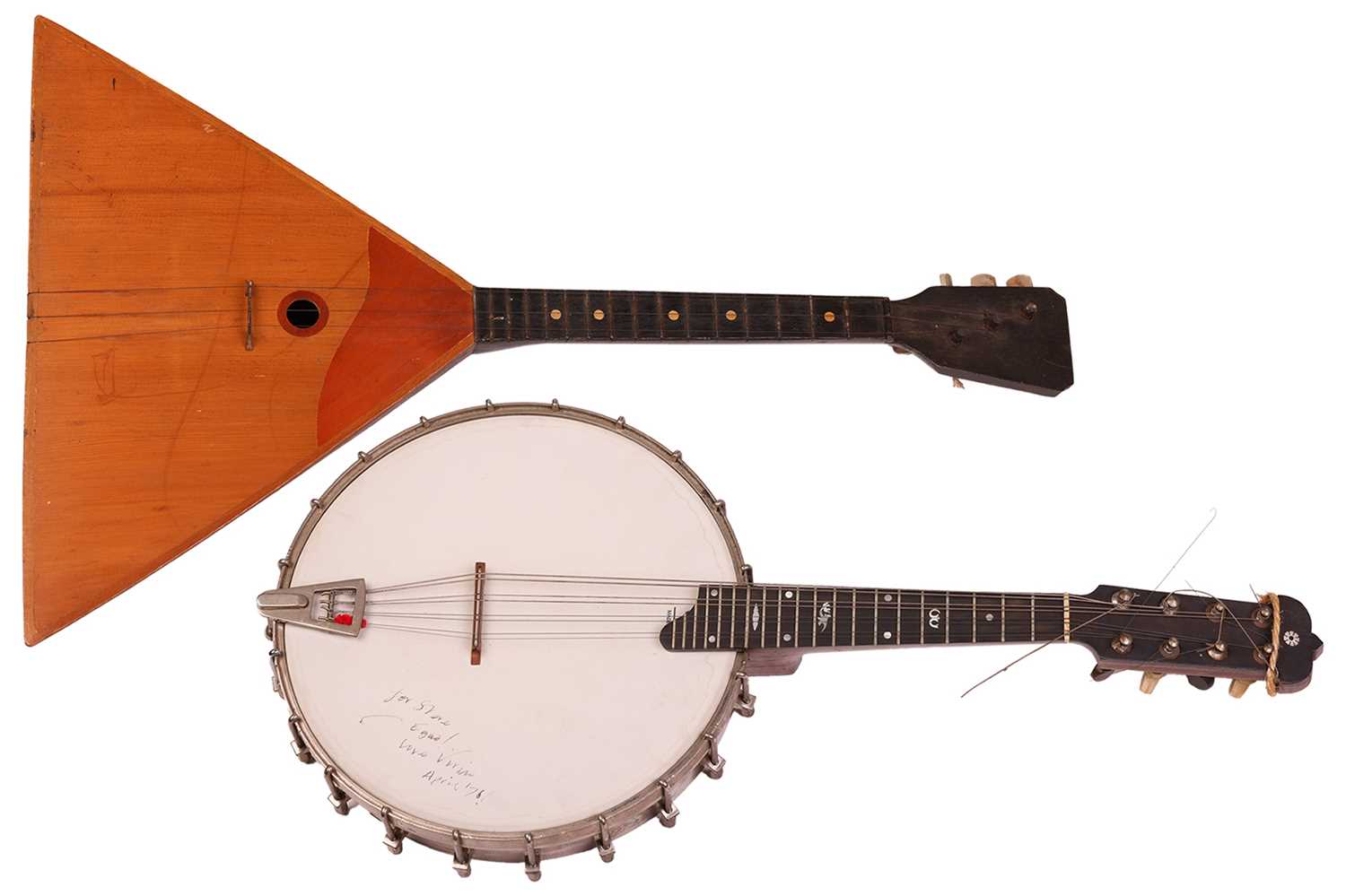Lot 321 - Two stringed instruments, from the