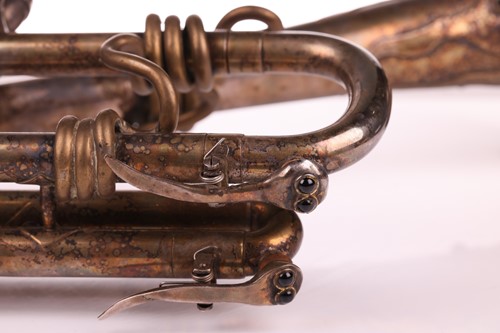 Lot 324 - A bespoke trumpet, modified for Vivian...