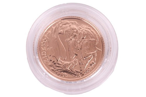 Lot 219 - A 2012 Elizabeth II half-gold sovereign...