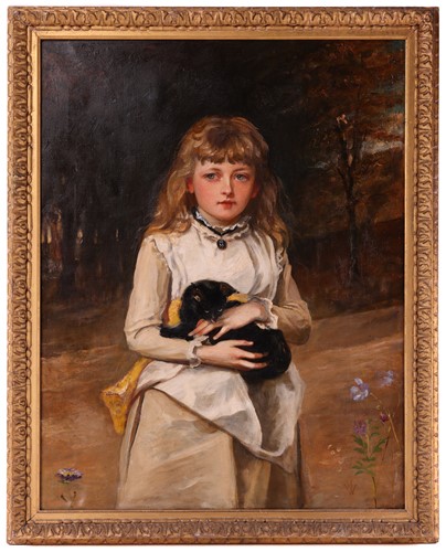Lot 14 - Henry II Weigall (1829-1925), Portrait of the...