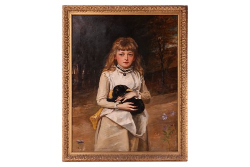 Lot 14 - Henry II Weigall (1829-1925), Portrait of the...
