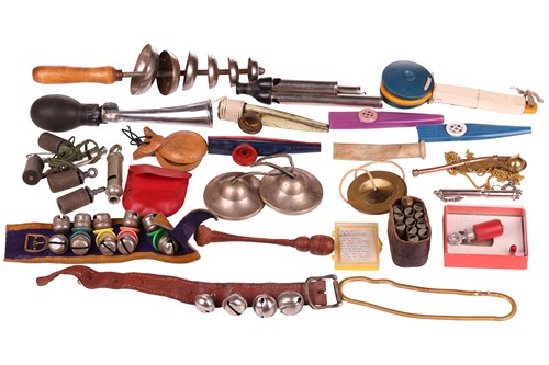 Lot 314 - A good collection of musical percussion...