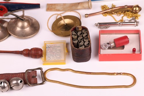 Lot 314 - A good collection of musical percussion...