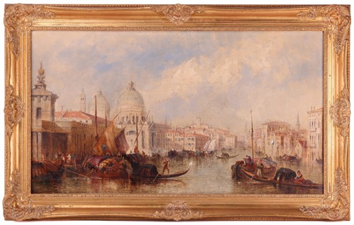 Lot 1 - Jane Vivian (fl.1869 - 1877), The Grand Canal...