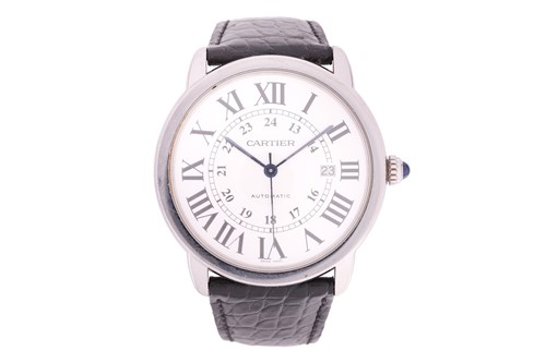 Lot 169 - Cartier Ronde Solo de Cartier XL Gentleman's...