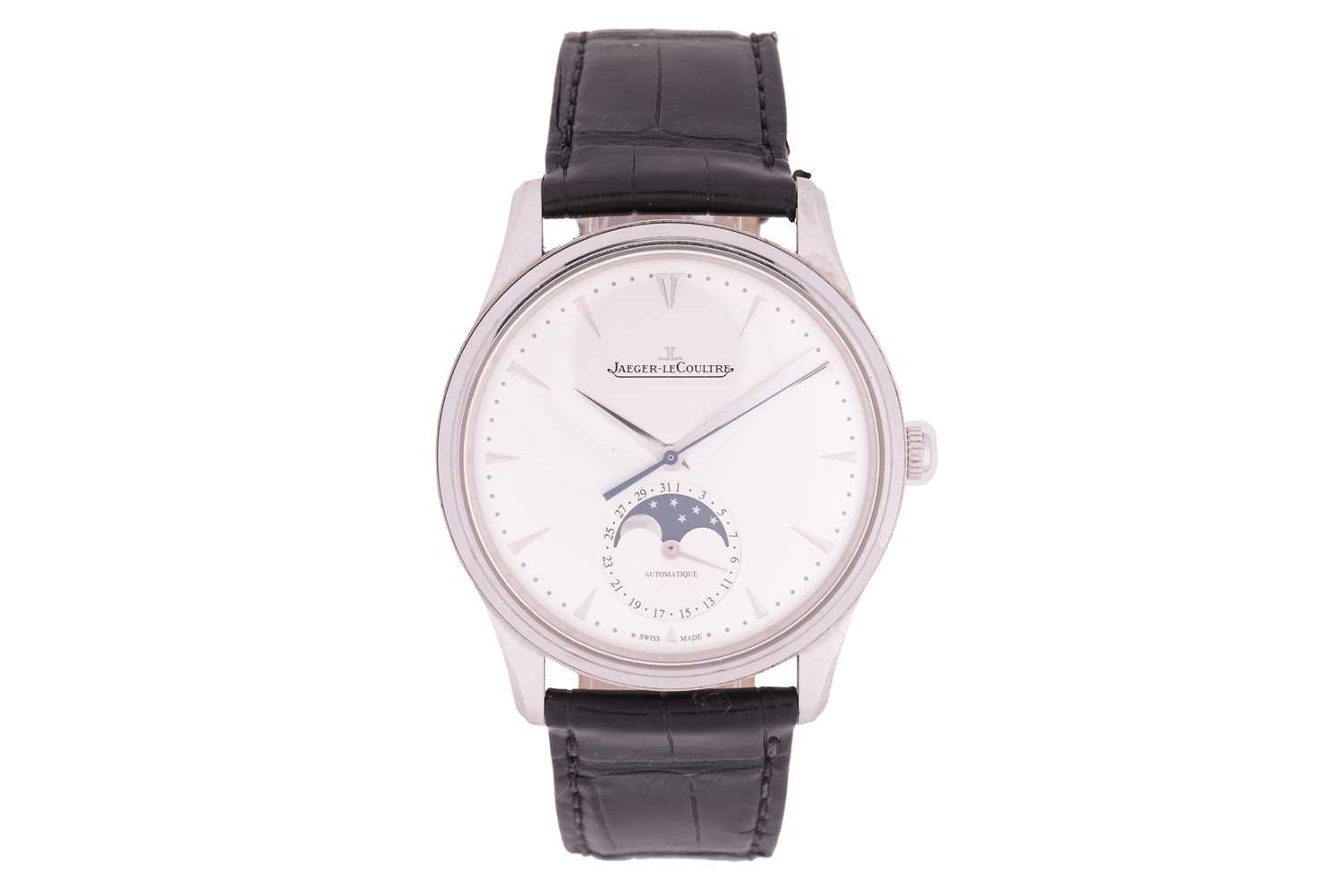 Lot 253 - A Jaeger LeCoultre Master Ultra Thin Moon...