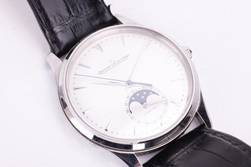 Lot 253 - A Jaeger LeCoultre Master Ultra Thin Moon...