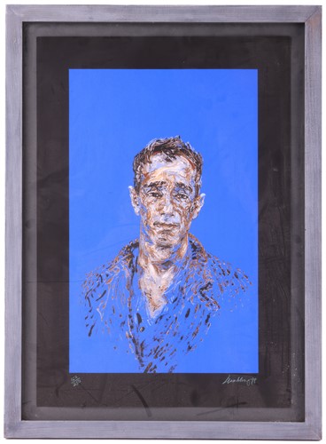 Lot 45 - Maggi Hambling (b 1945), Portrait of Derek...