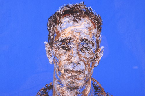Lot 45 - Maggi Hambling (b 1945), Portrait of Derek...