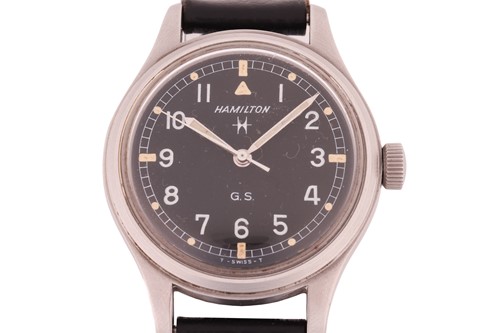 Lot 236 - A Hamilton G.S. Tropical Stainless Steel...