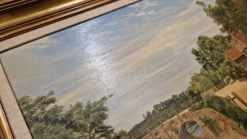 Lot 52 - Charles Low (1840 - 1906), The Village Ford,...