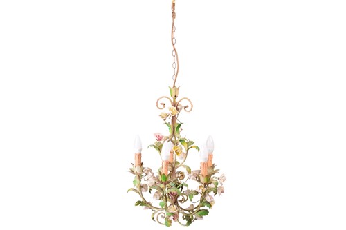 Lot 76 - A 20th century Italian Art Nouveau tole...