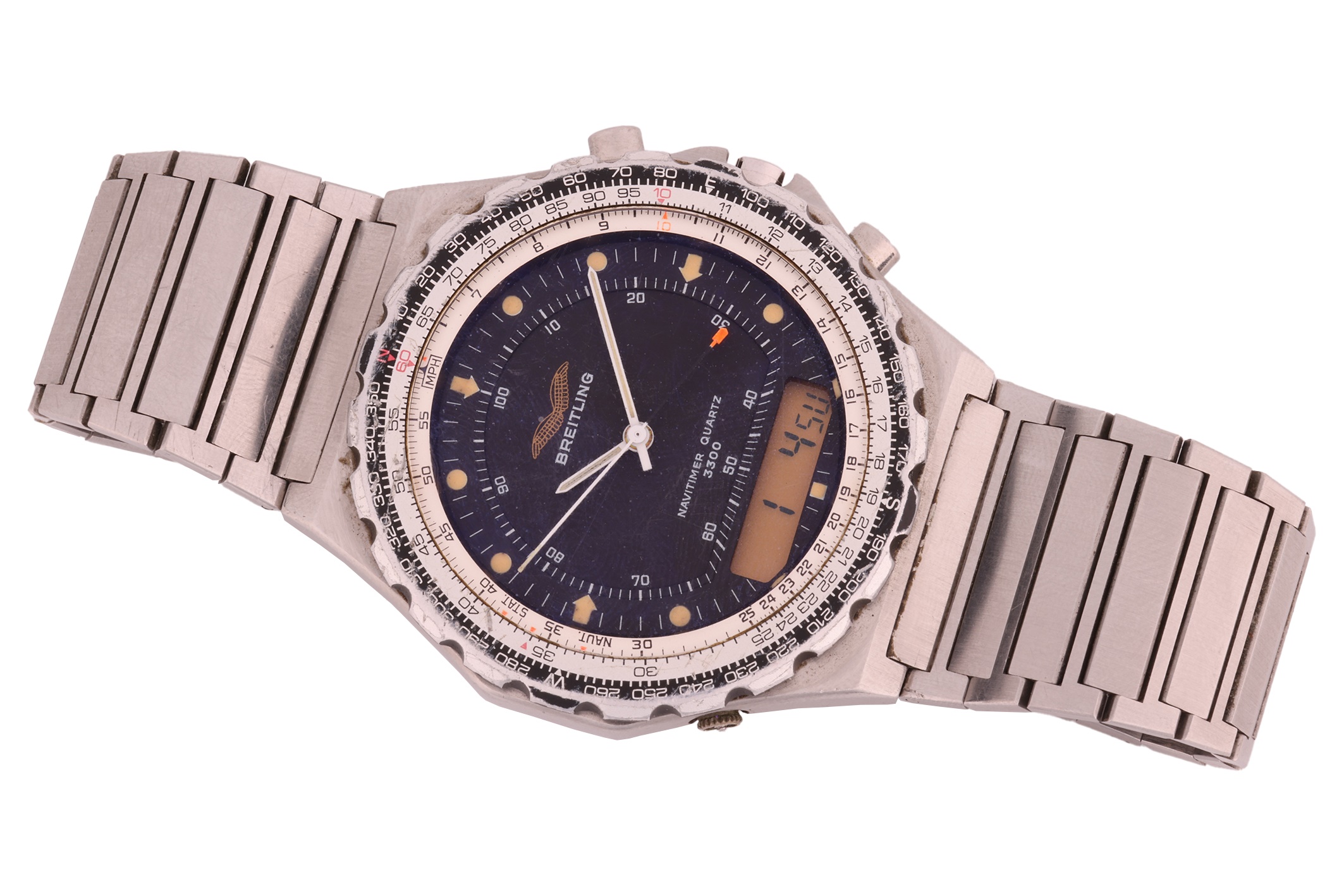 Lot 221 A Breitling Navitimer 3300 Jupiter Iraqi