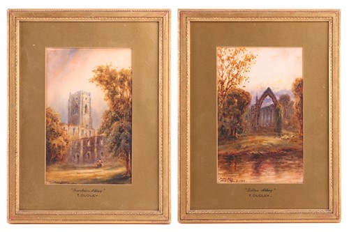 Lot 84 - Thomas Dudley (1857 - 1935), Fountains Abbey...