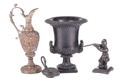 Lot 252 - A 19th century 'Grand Tour' basalt (?)...