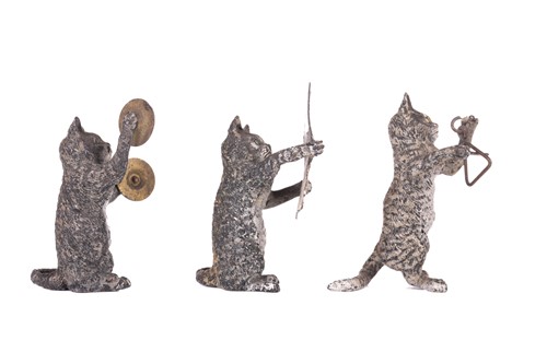 Lot 263 - A late 19th-century Austrian cold-painted...