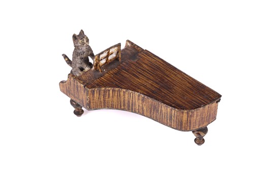 Lot 263 - A late 19th-century Austrian cold-painted...