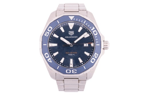 Lot 239 - A Tag Heuer Aquaracer 300 meters watch Model:...