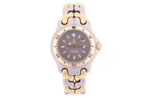 Lot 254 - A Tag Heuer Professional 200 Meters Lady's...