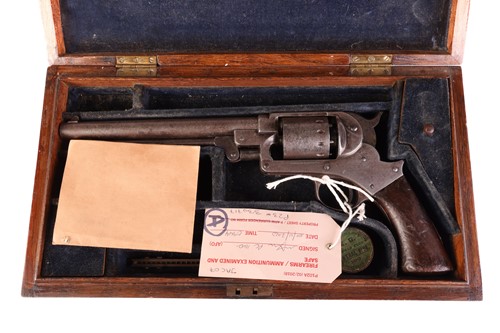 Lot 198 - A Starr Arms Co of New York .44 six-shot...