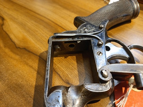 Lot 202 - A cased 54-bore (?) Tranter's 3rd model patent,...