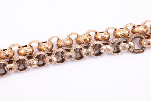 Lot 46 - An Early 19th Century pinchbeck guard chain...