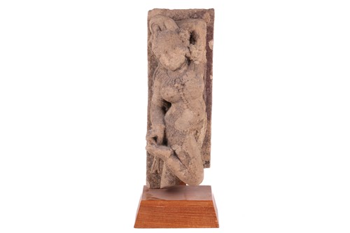 Lot 56 - An Indian-carved sandstone architectural...
