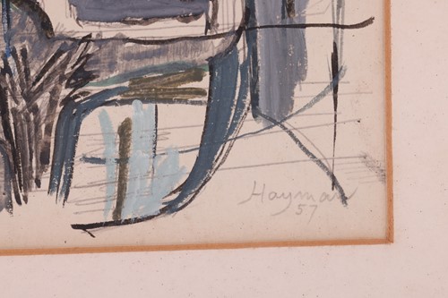 Lot 132 - Patrick Hayman (1915-1988), 'Kneeling Figure',...