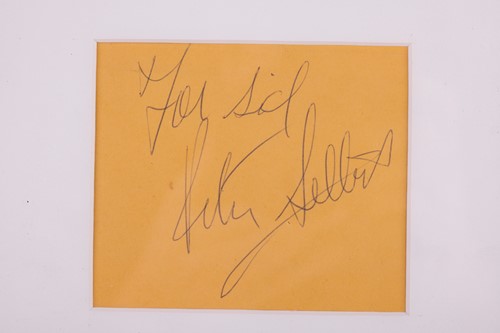 Lot 61 - Peter Sellers: a framed and glazed photograph...