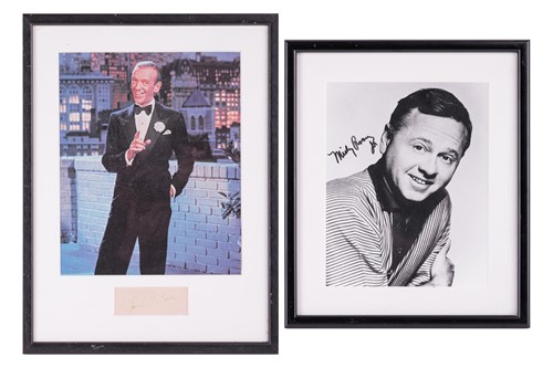 Lot 7 - Fred Astaire: a framed and glazed photograph...