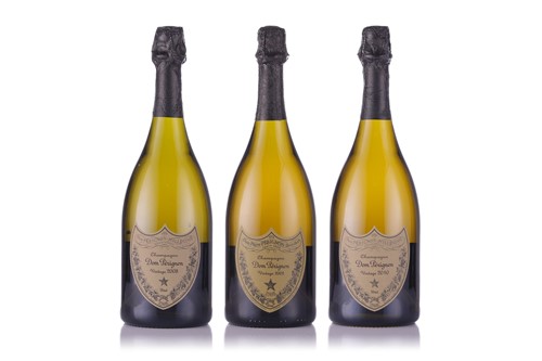 Lot 67 - Three bottles of Dom Perignon Champagne, 2003,...