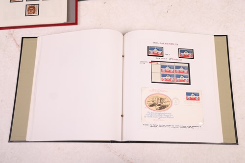 Lot 126 - A large collection of 12 stamp albums...