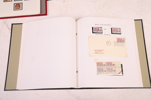 Lot 126 - A large collection of 12 stamp albums...
