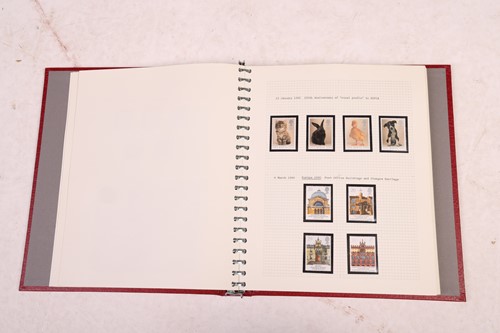 Lot 126 - A large collection of 12 stamp albums...