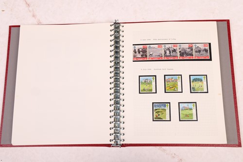 Lot 126 - A large collection of 12 stamp albums...