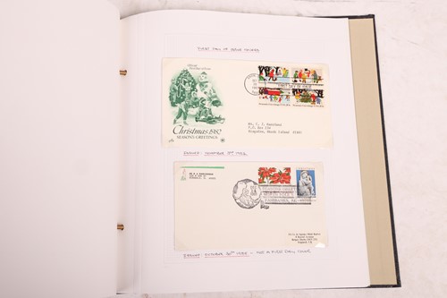Lot 126 - A large collection of 12 stamp albums...