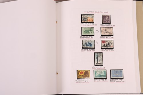 Lot 126 - A large collection of 12 stamp albums...