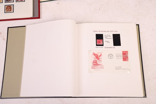 Lot 126 - A large collection of 12 stamp albums...