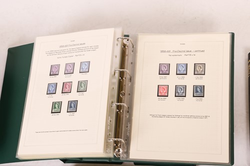 Lot 126 - A large collection of 12 stamp albums...