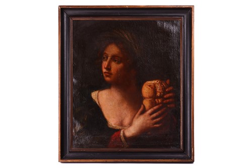 Lot 87 - 18th century European School, Ceres wearing a...