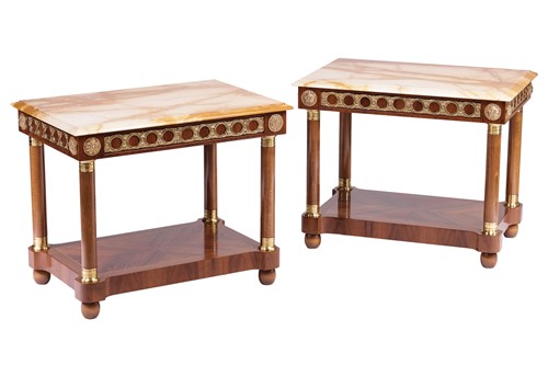 Lot 161 - A pair of 20th century Louis XVI style...