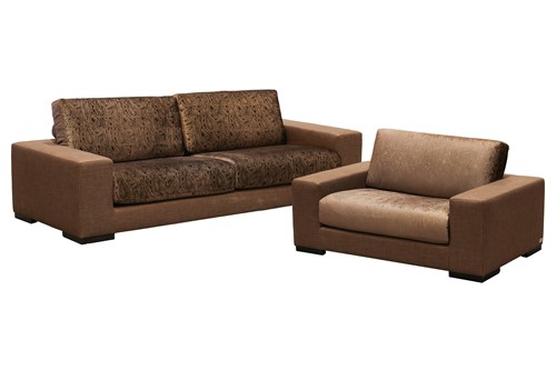 Lot 162 - Fendi, a designer three-seat studio sofa of...