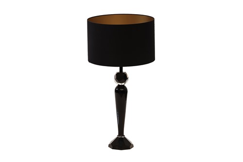 Lot 74 - Fendi, a black-cased glass contemporary table...