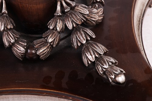 Lot 177 - A contemporary circular dining table with swag...