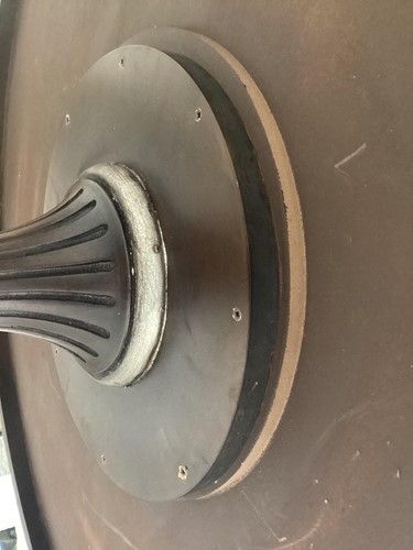 Lot 177 - A contemporary circular dining table with swag...