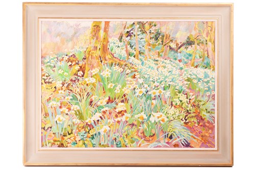 Lot 109 - Mary Martin (b. 1951), 'Narcissus Wood in the...