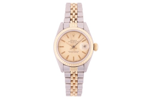 Lot 250 - A Rolex Datejust lady's watch Ref: 69173 Model:...