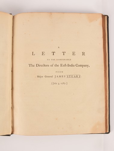 Lot 122 - 'A Letter to the Honourable The Directors of...