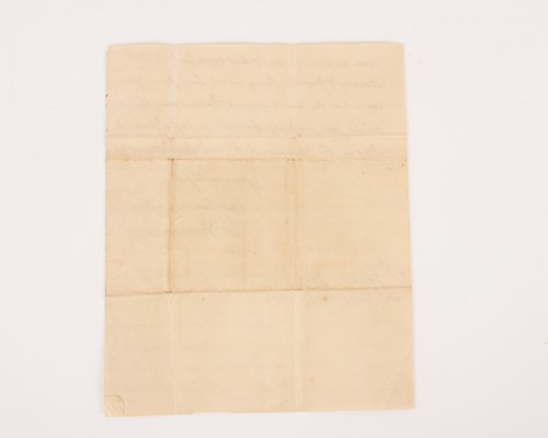 Lot 118 - Death in India - Two letters written by Sir...