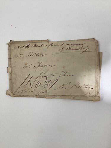 Lot 118 - Death in India - Two letters written by Sir...